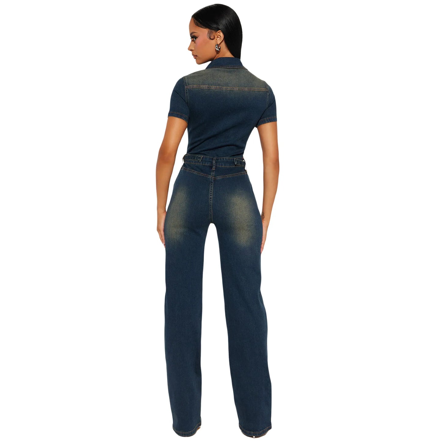 Women's Denim Jumpsuit