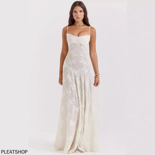 Women's Embroidered Long Dress