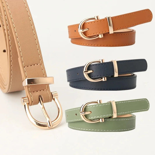 Women's Leather Waistband Belts