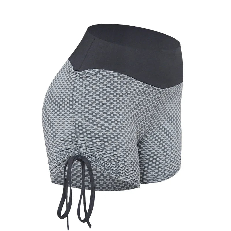 Women Sport Shorts Yoga Clothing Gym High Waist Push Up Running Yoga Pants