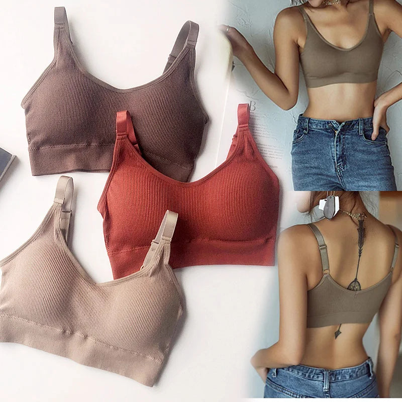 Women's Solid Beauty Bra